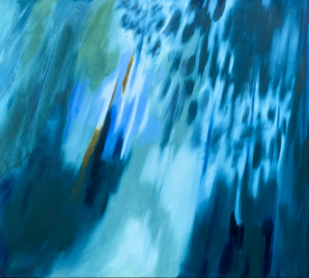Panorama über dem Wasser