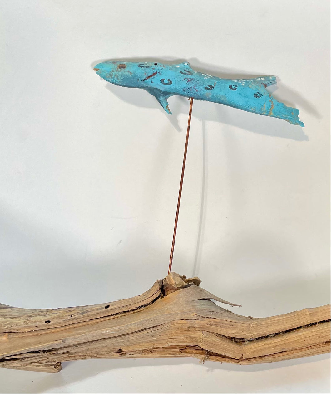 Fisch hellblau